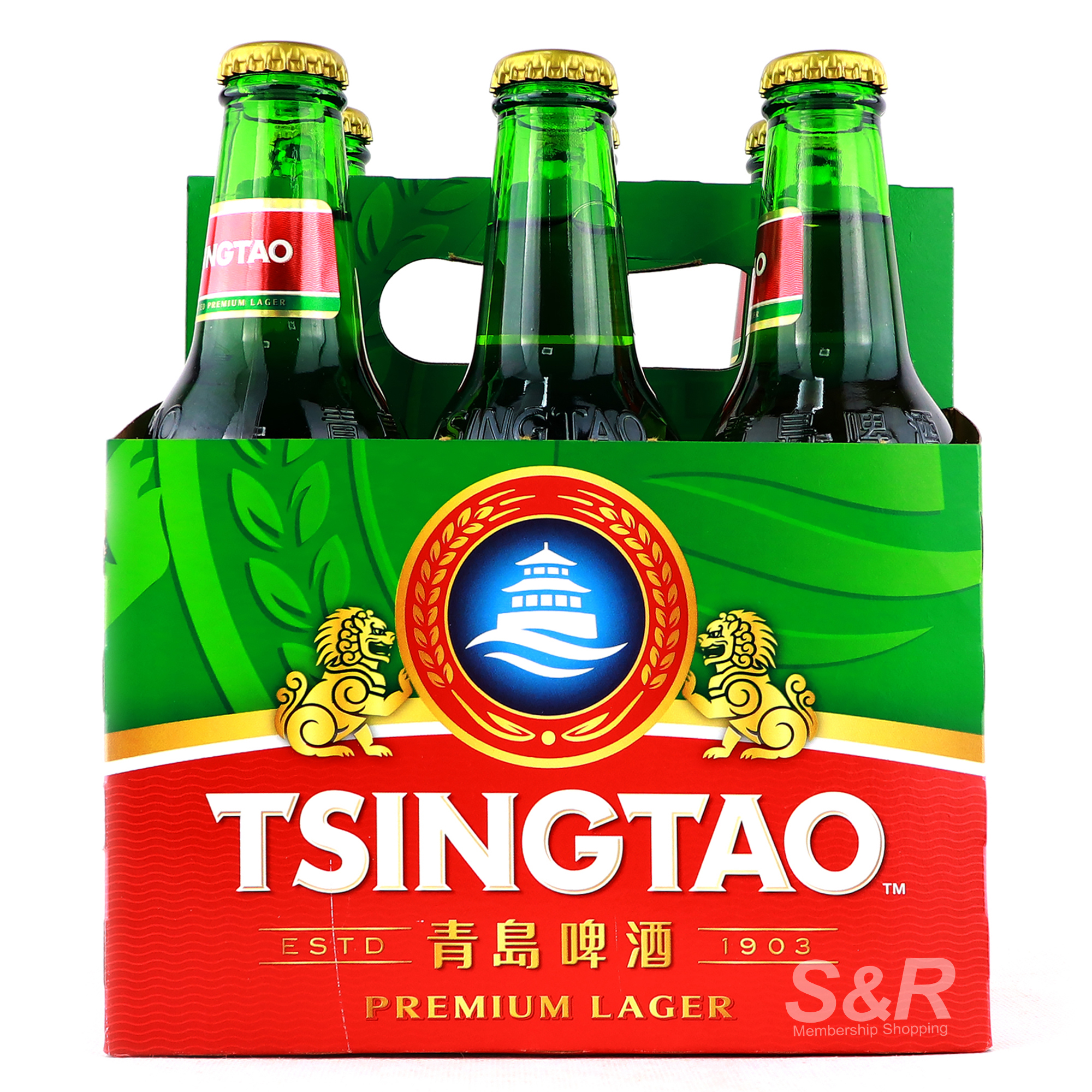 Tsingtao Premier Lager Beer 6 bottles Tsingtao Premier Lager Beer 6 bottles